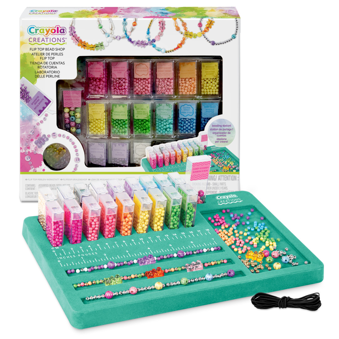 Crayola® Creations® - Flip Top Bead Shop Contents