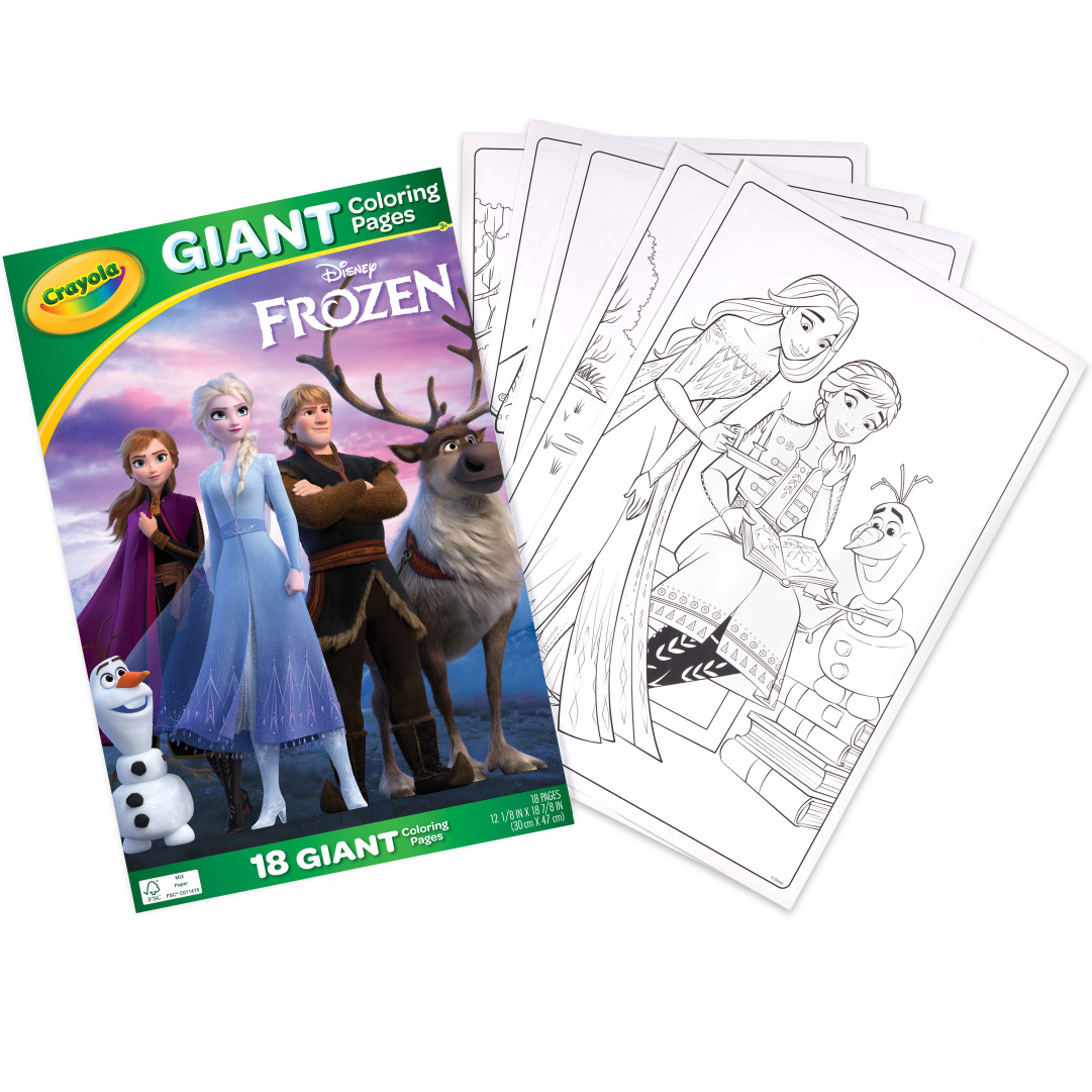 Frozen-Giant-Colouring-Pages Contents