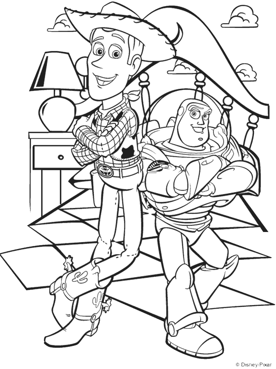 Disney Toy Story Woody and Buzz