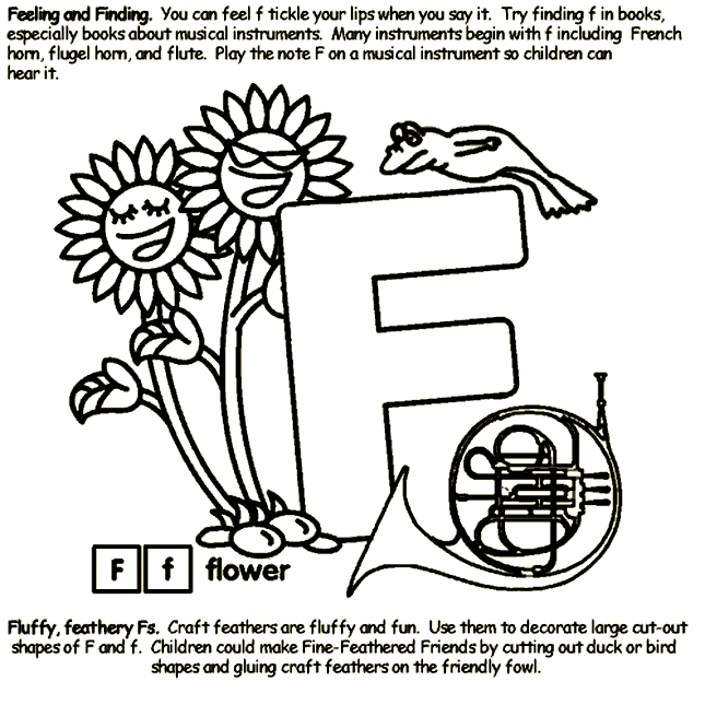 Alphabet F