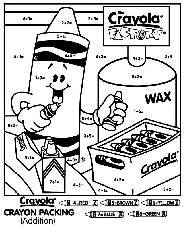 Crayon Packing - Addition