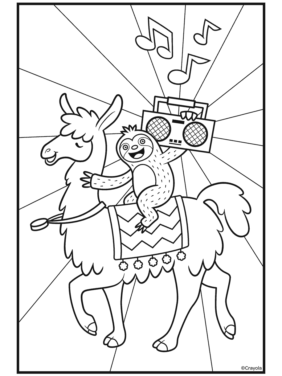 A los perezosos les encantan las llamas Boombox