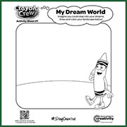 Story Creator Dreamworld Coloring Page