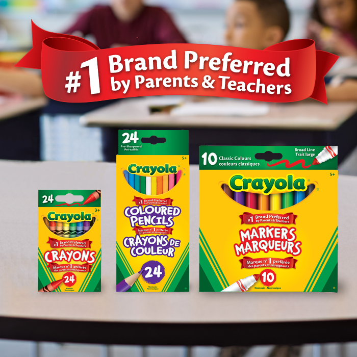 Back to school with the #1 brand preferred by parents & teachers.