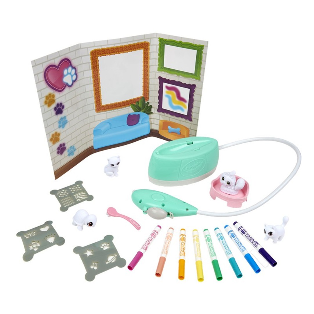 Washimals Scribble Scrubbies Pet Spray Boutique contents.