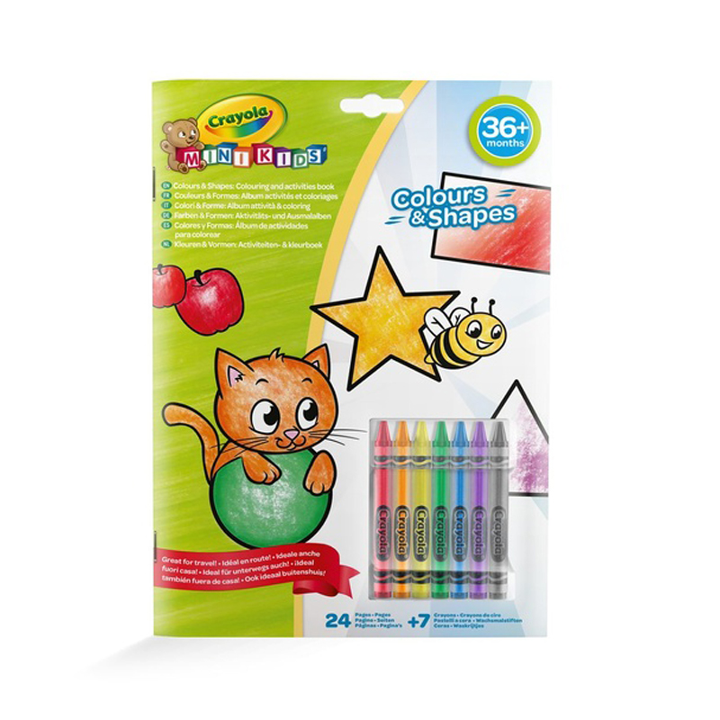 Mini Kids - Album Colori & Forme vista frontale