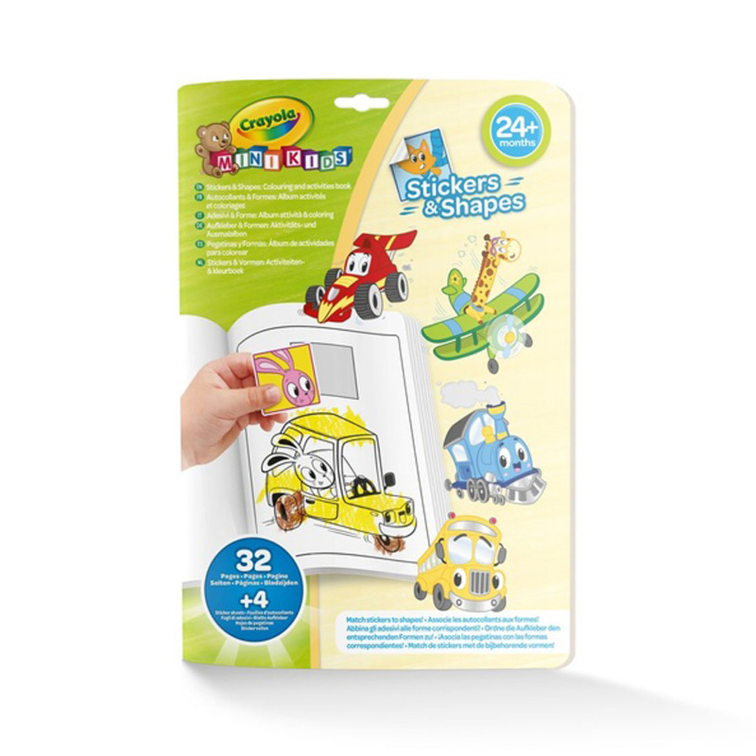 Mini Kids - Album Adesivi & Forme Veicoli Stravaganti vista frontale