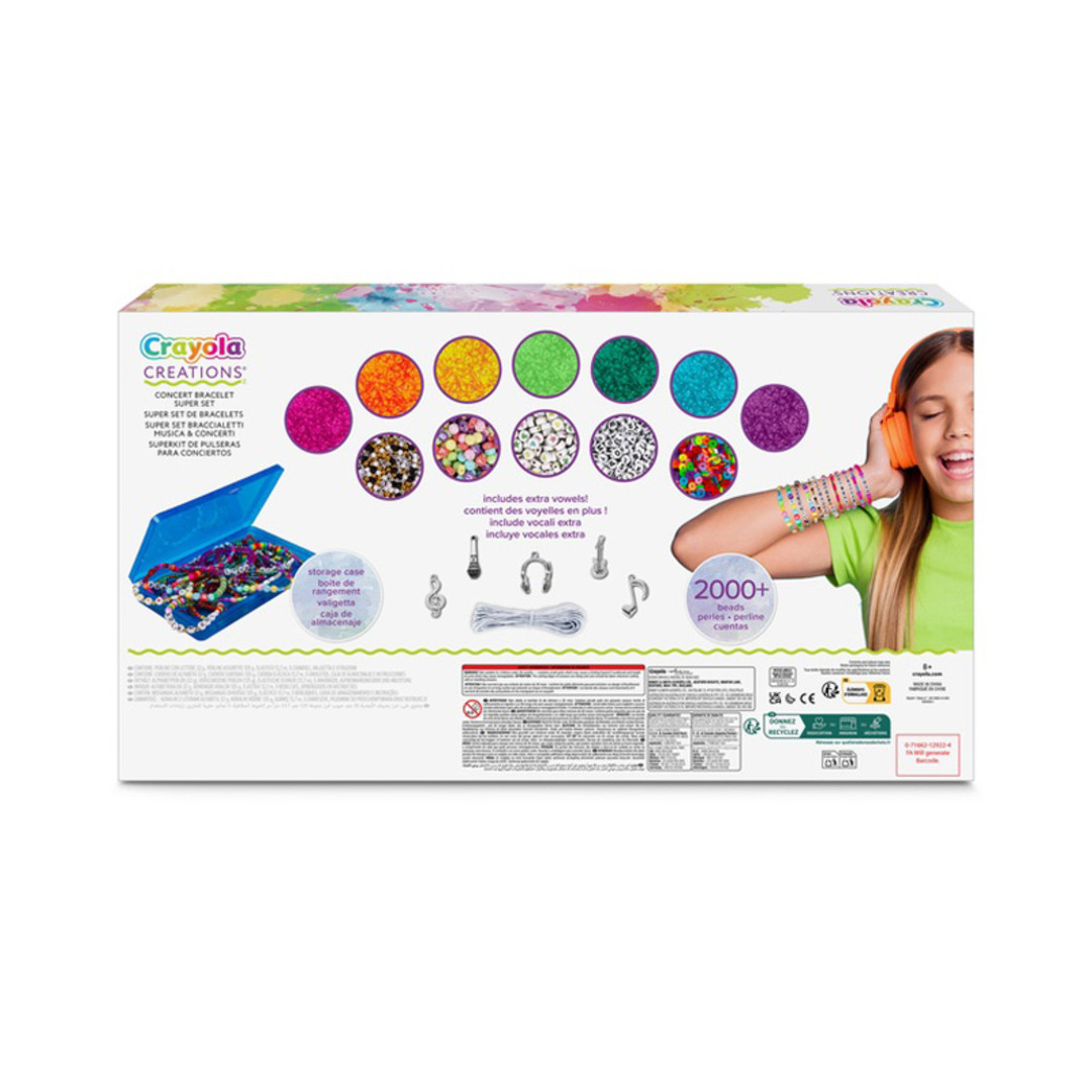 Creations - Super set braccialetti musica & concerti vista posteriore