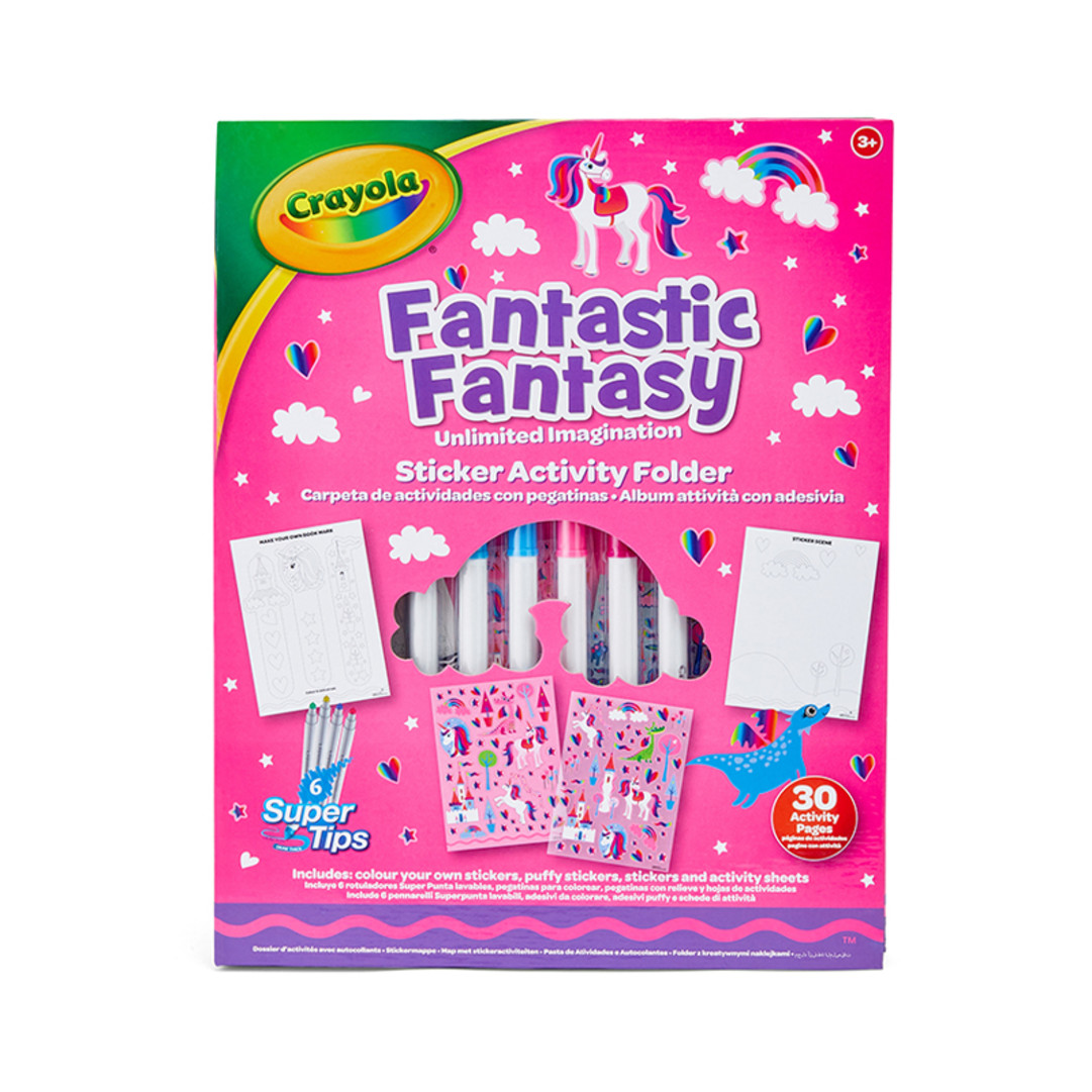 Special Edition - Activity & Sticker Folder Fantastic Fantasy vista frontale