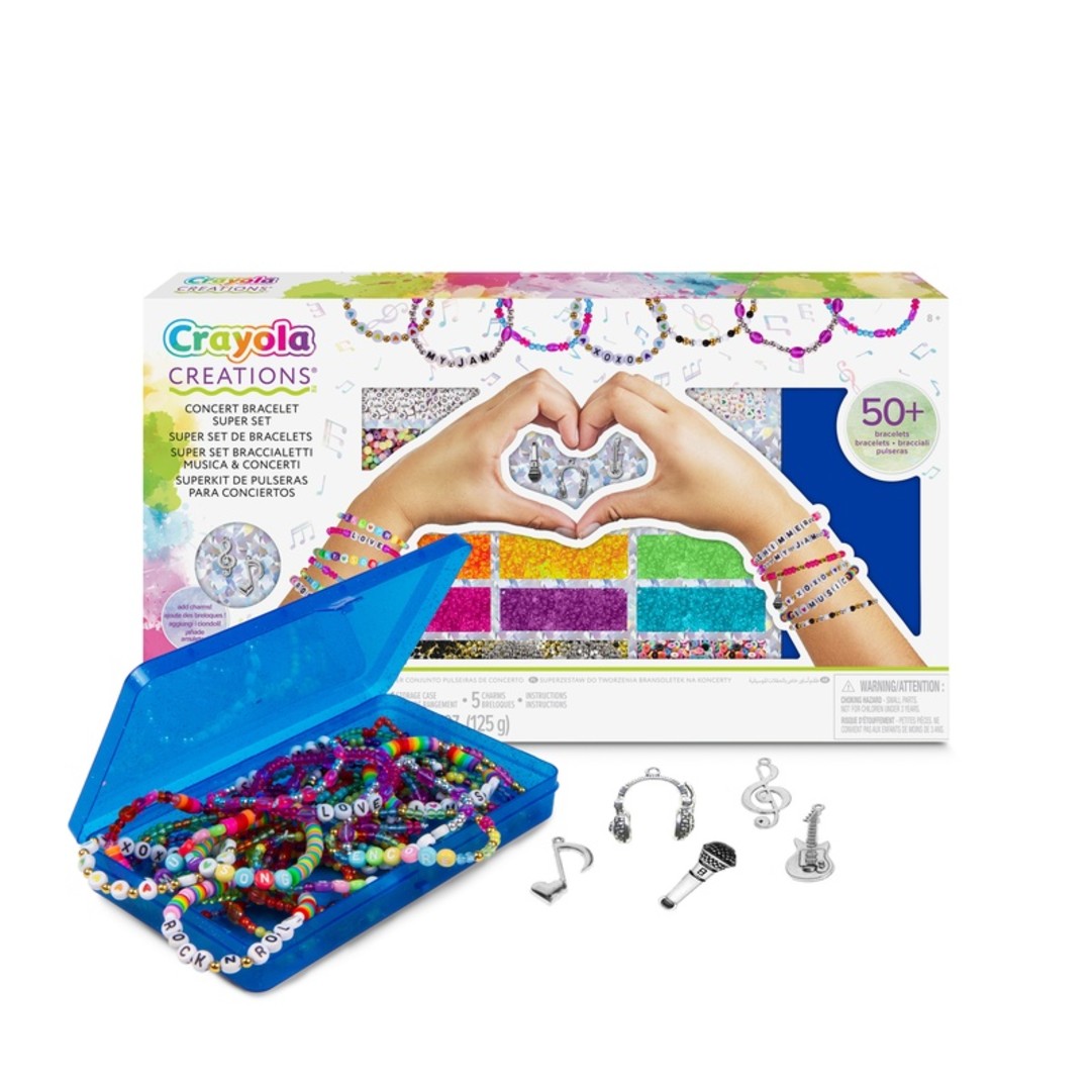 Creations - Super set braccialetti musica & concerti confezione con contenuto