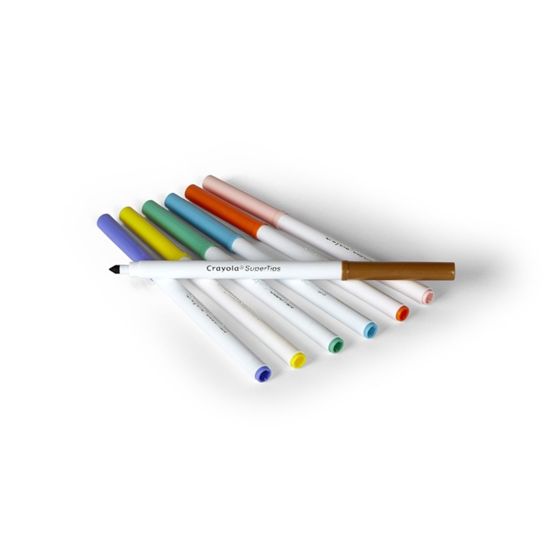 12 Pennarelli Superpunta Lavabili contenuto