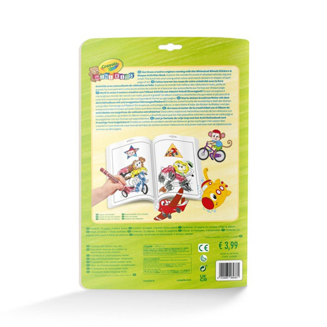 Mini Kids - Album Adesivi & Forme Veicoli Stravaganti vista posteriore