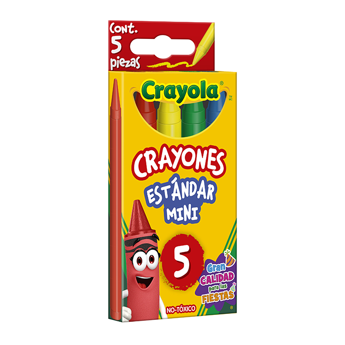 5 Crayones Cortos Right side