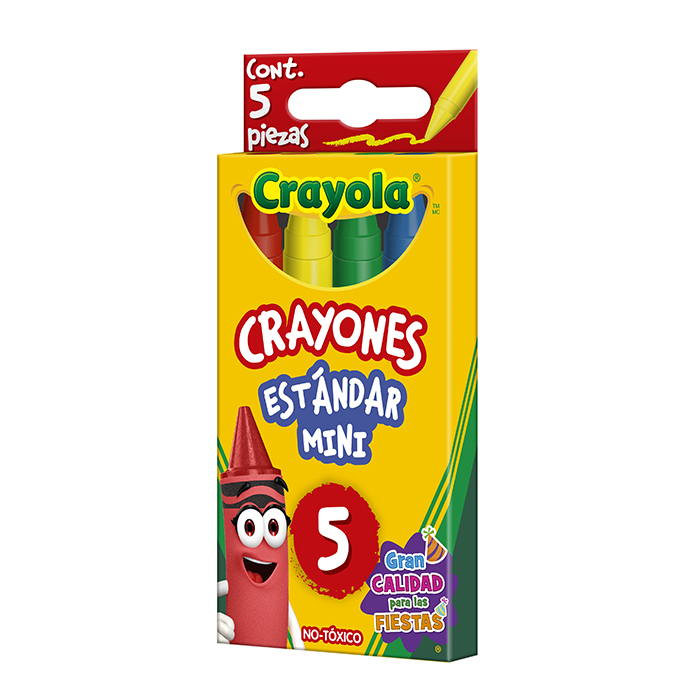 5 Crayones Cortos Left Side