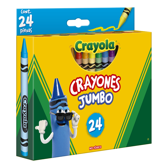 24 Crayones Jumbo Right side