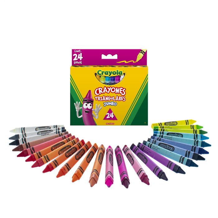24 Crayones Triangulares Products
