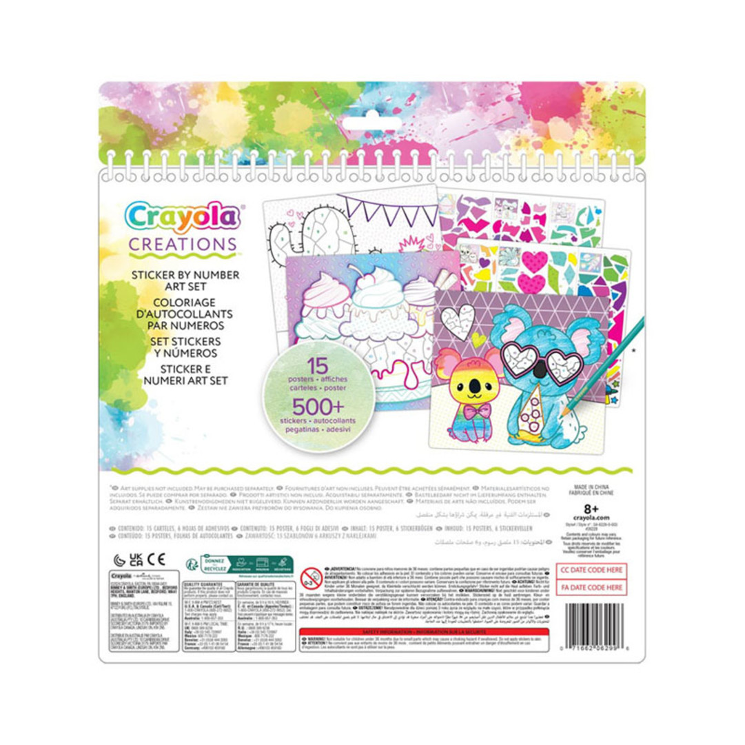 Creations - Sticker & Numeri Art SetBack view