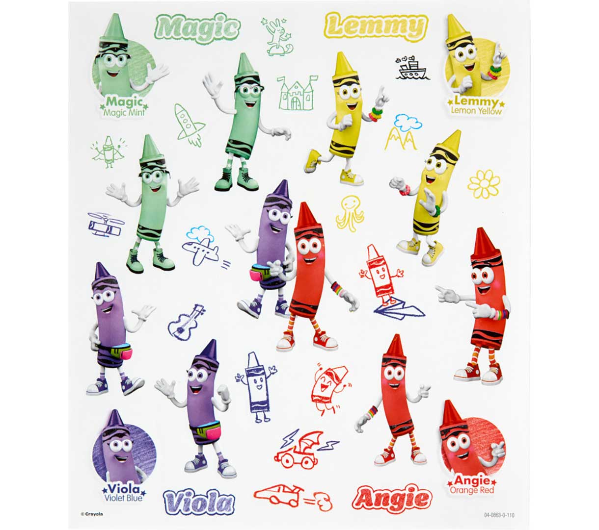 Limited Edition Coloring & Sticker Activity Set. Free Time. stickers.