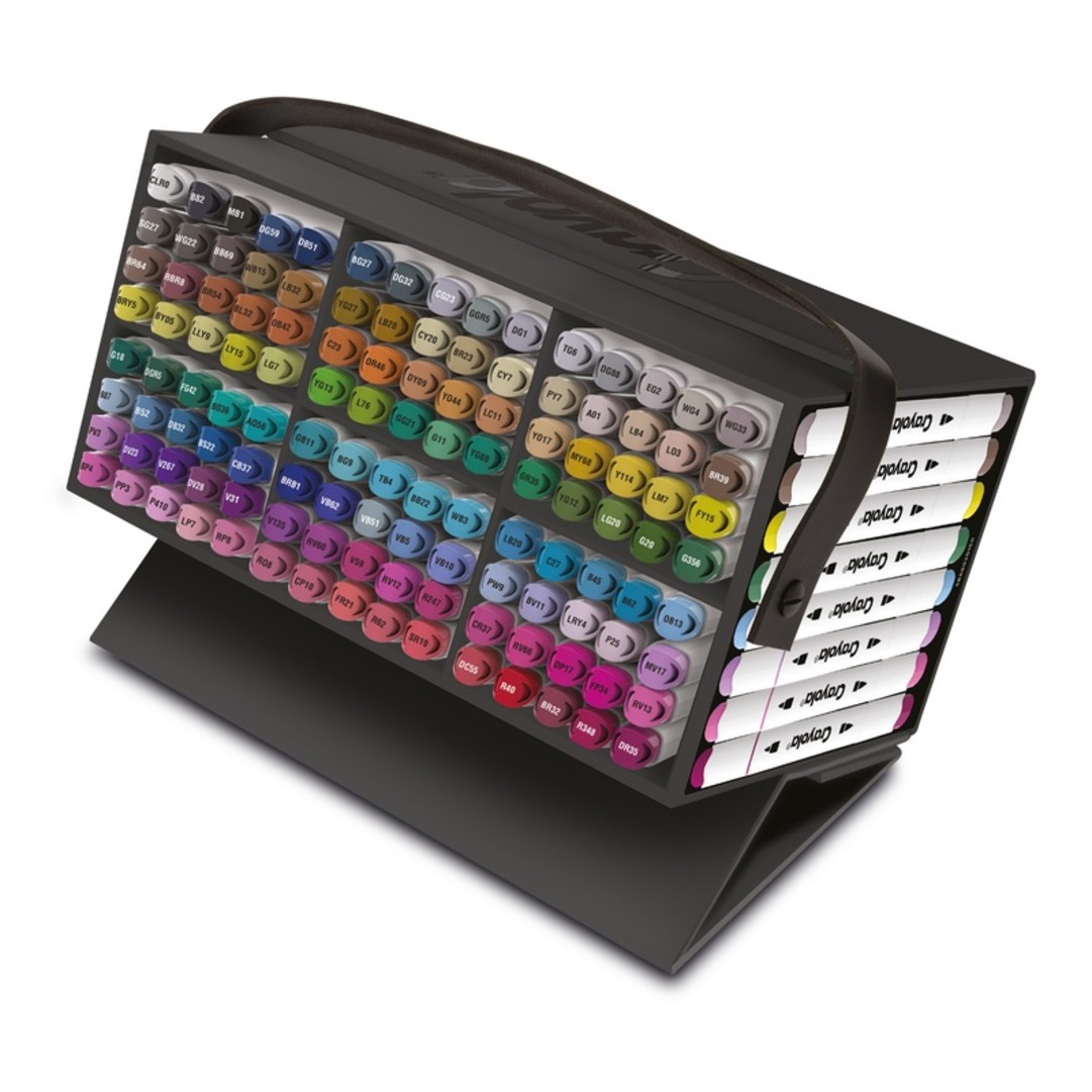 Crayola All Grown Up - Alcohol-based markers with double tip - 120 pcsContents