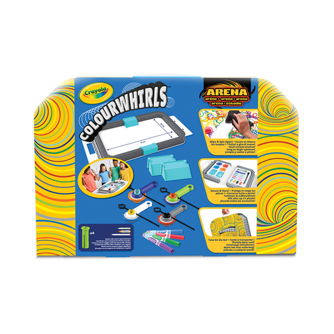 ColourWhirls ArenaBack view