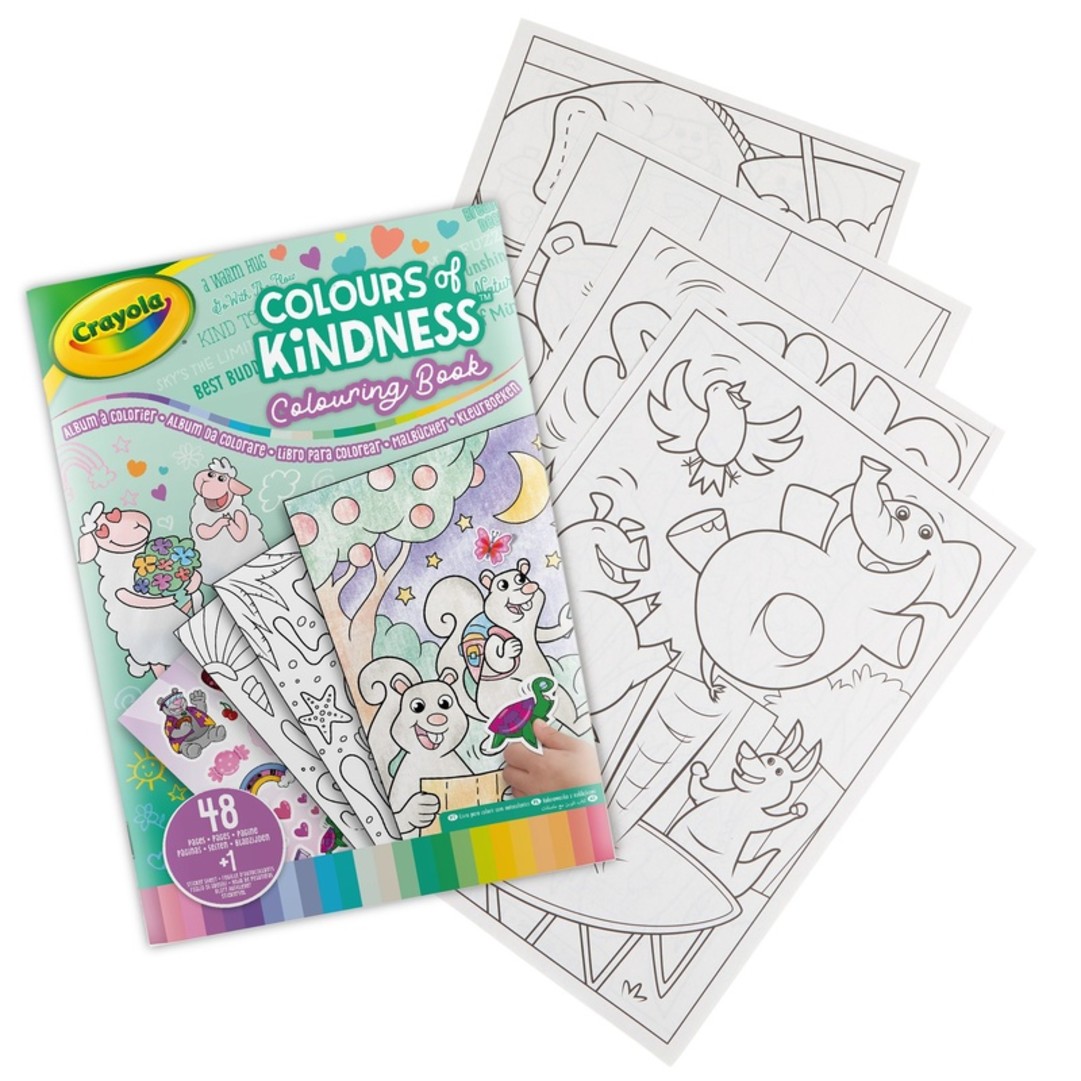 Colours of Kindness - Album da colorarePackaging with contents