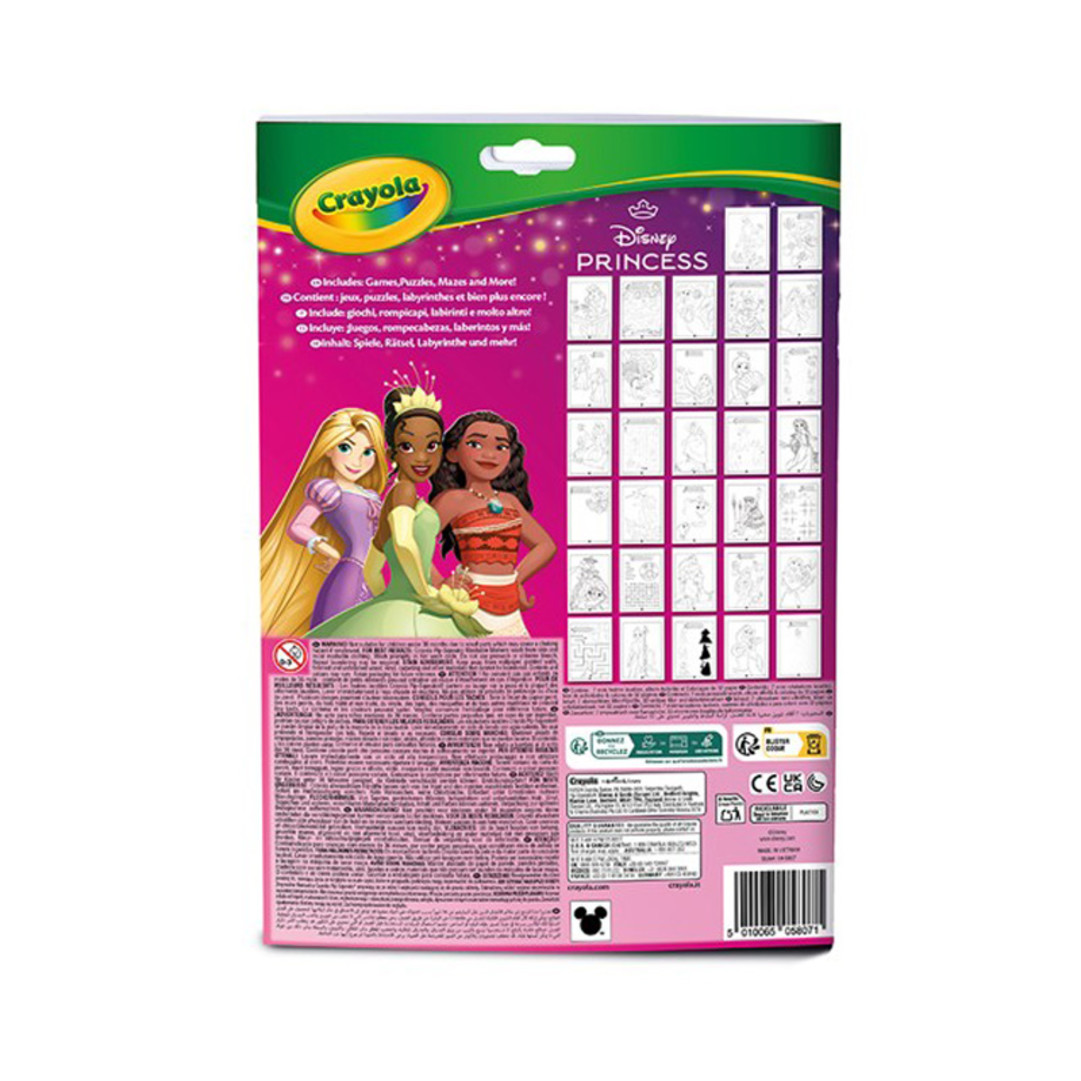 Album Attivit & Coloring - Disney PrincipesseBack view