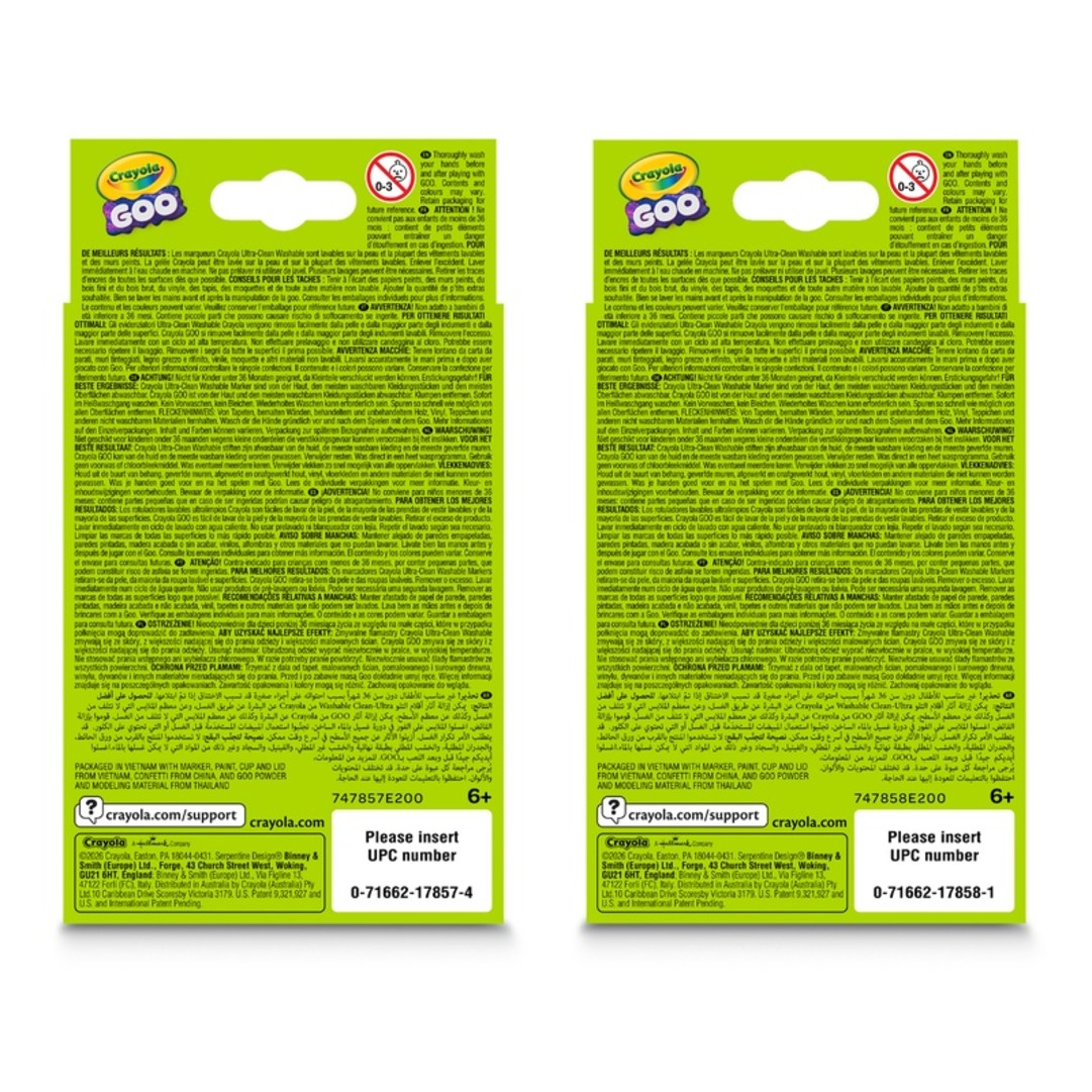 Goo - Kit Slime Mescola e CreaBack view