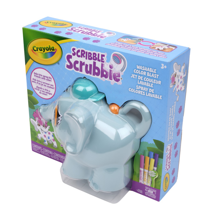 Scribble Scrubbies Colour Blast PlaysetSide view