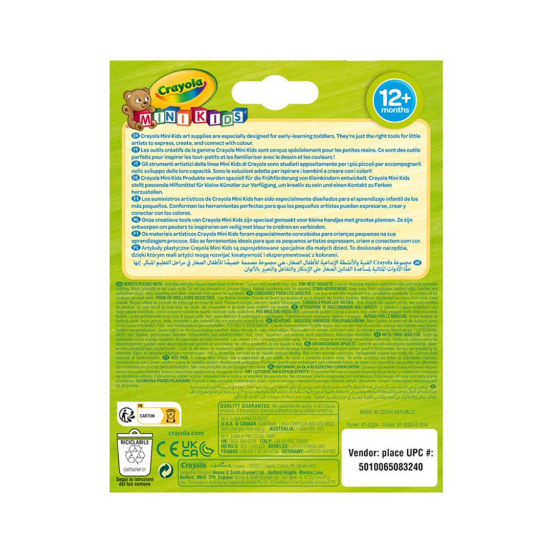 Mini Kids - 8 Pennarelli LavabiliBack view