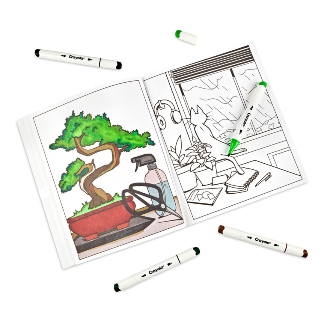 Coloring Book for Adults - Good VibesContents