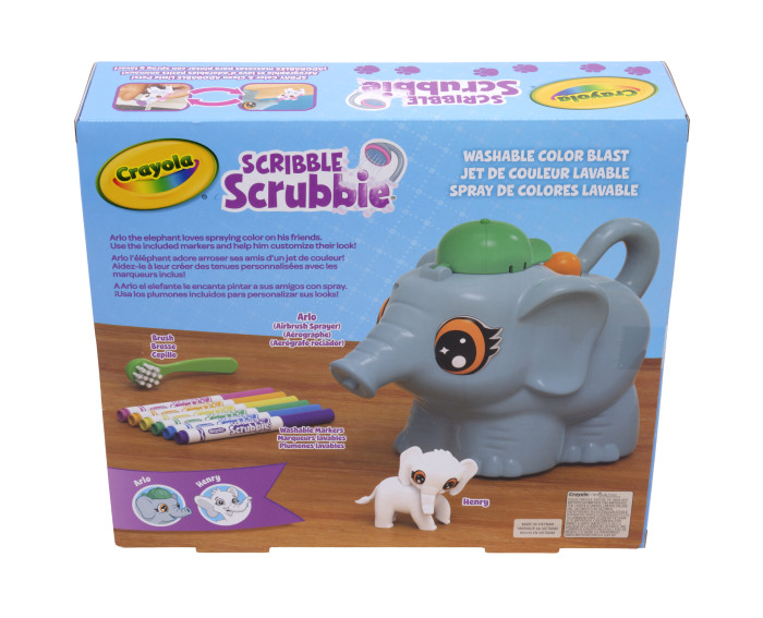 Scribble Scrubbies Colour Blast PlaysetBack view