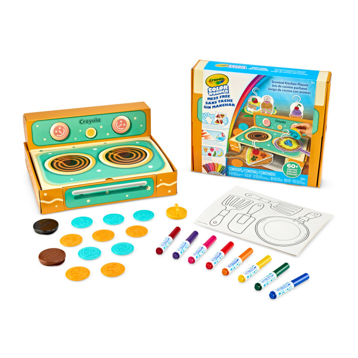 Color Wonder Scented Kitchen PlaysetPackaging with contents