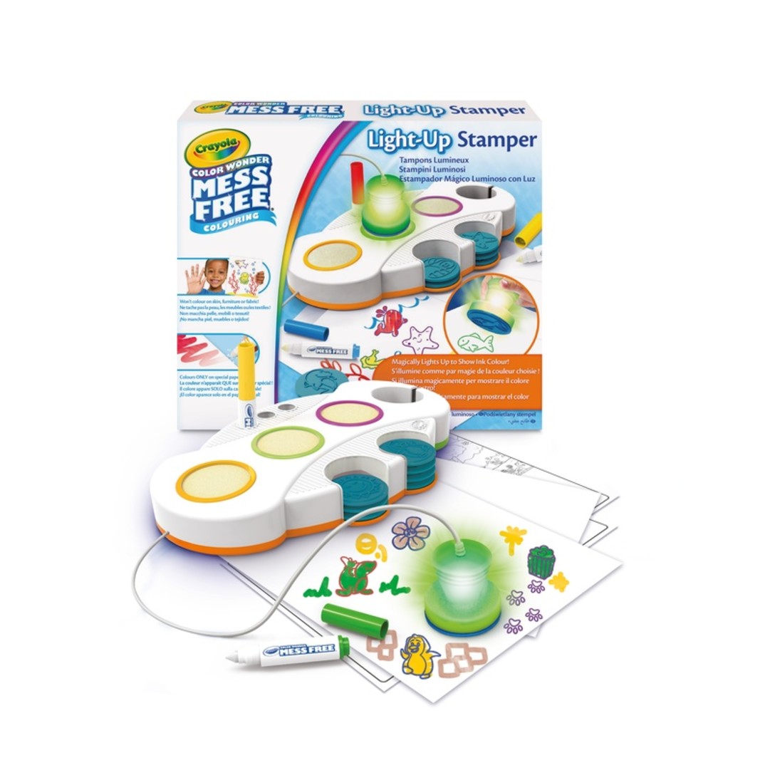 Color Wonder -  Stampini LuminosiPackaging with contents