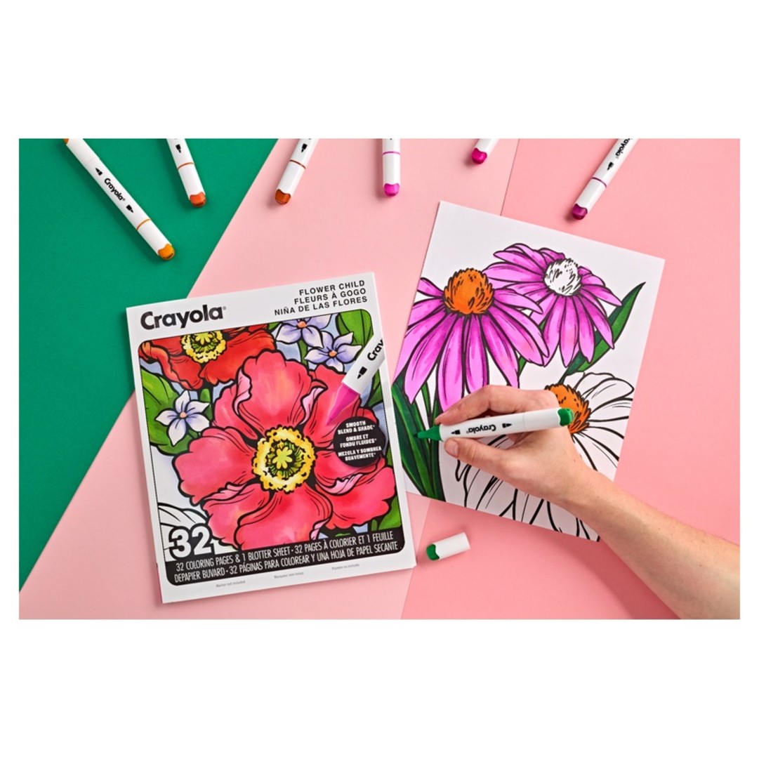 Coloring Book for Adults - Flower ChildrenContents