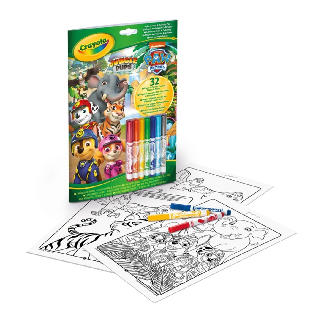 Album Attivit & Coloring - Paw PatrolPackaging with contents