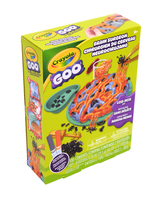 Goo Brain Surgeon PlaysetSide view