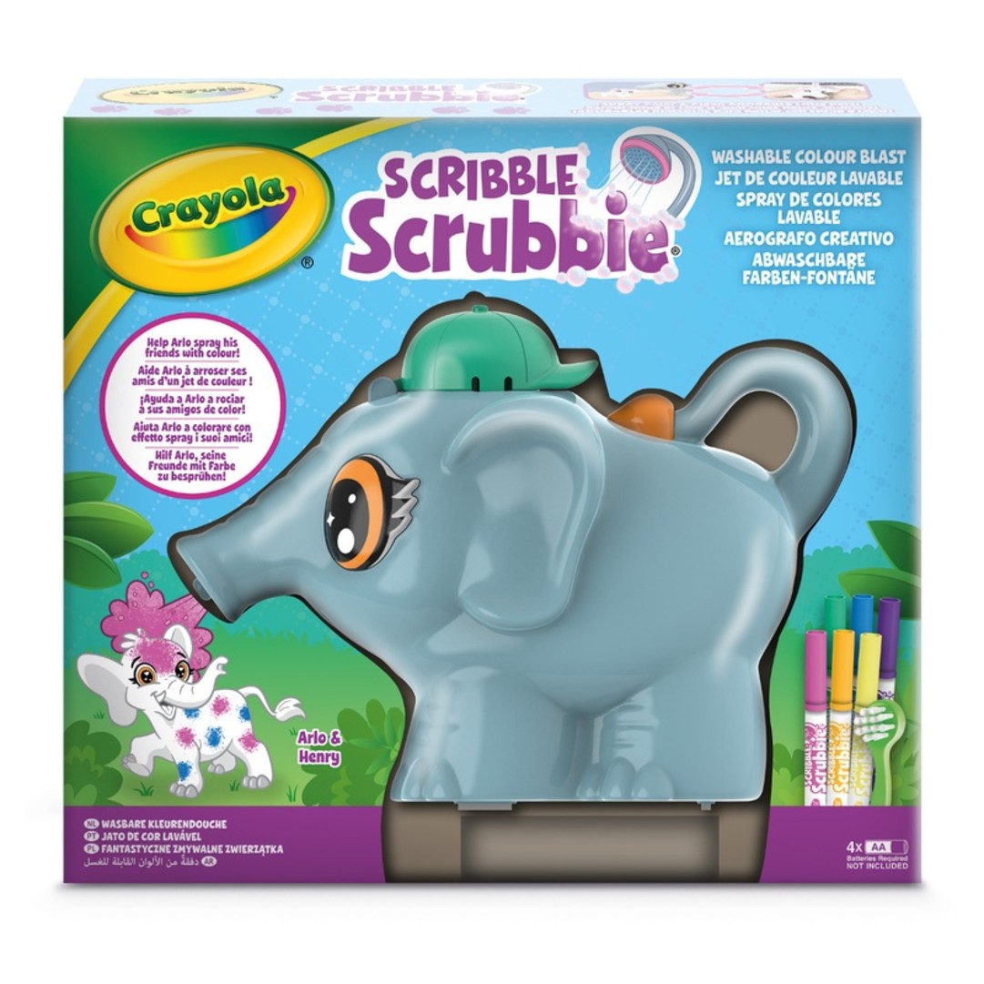 Scribble Scrubbie Color Blast - Aerografo creativo per bambiniFront view