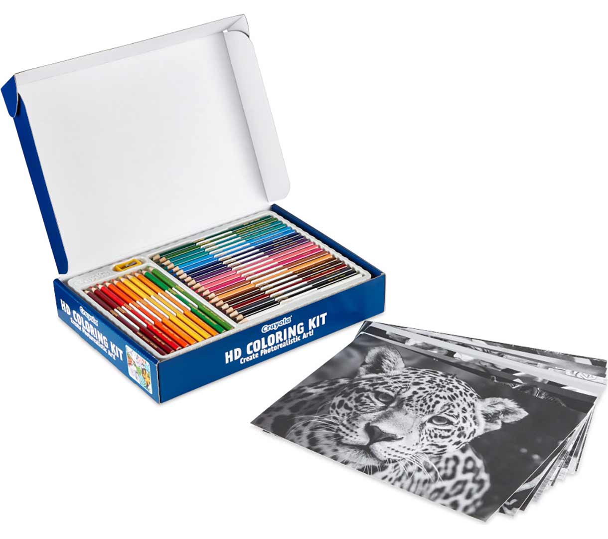 HD Coloring Kit contents.