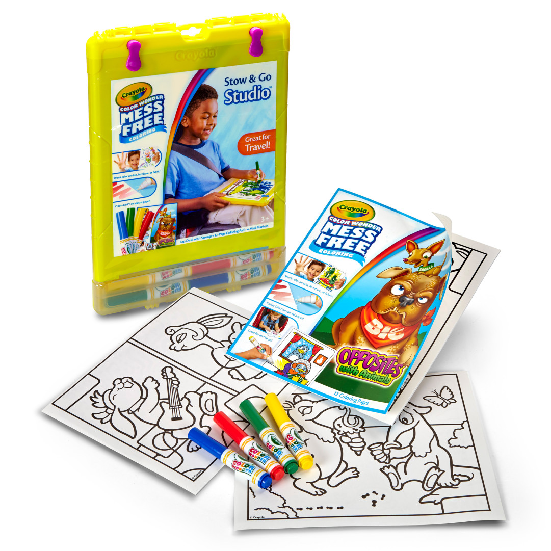 Color Wonder™ - Stow & Go Packaging with contents