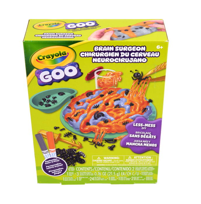 Goo Brain Surgeon PlaysetFront view