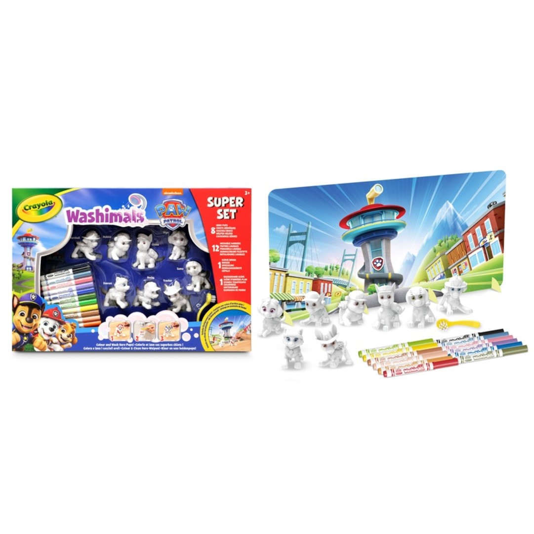 Washimals  Pets Paw Patrol  -  Super SetPackaging with contents