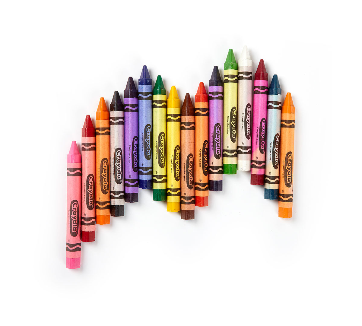 Triangular Crayons Classpack, 256 Count, 16 Colors. One of each colored crayon.