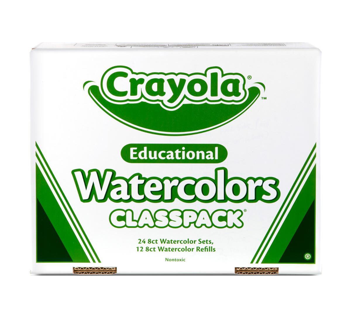 Watercolors Classpack, 24 Count 8 Colors. Packaging only.