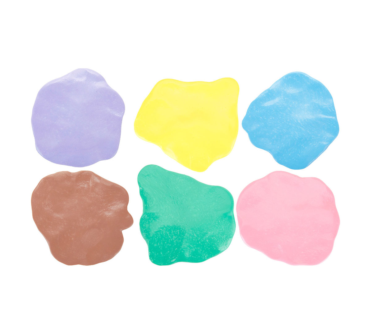 Silly Putty Egg Set  6 Count Out of Container