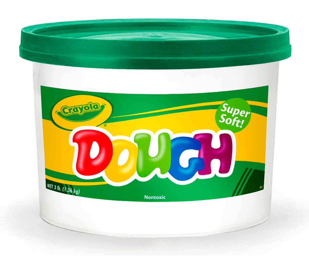 Crayola Dough  3lb Resealable Bucket: Choose Your Color