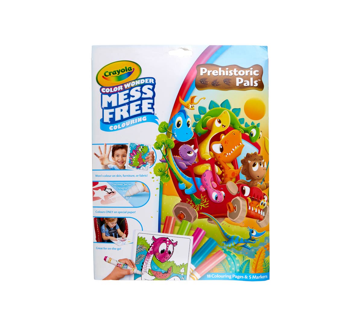 Prehistoric Pals Color Wonder Foldalope front of package