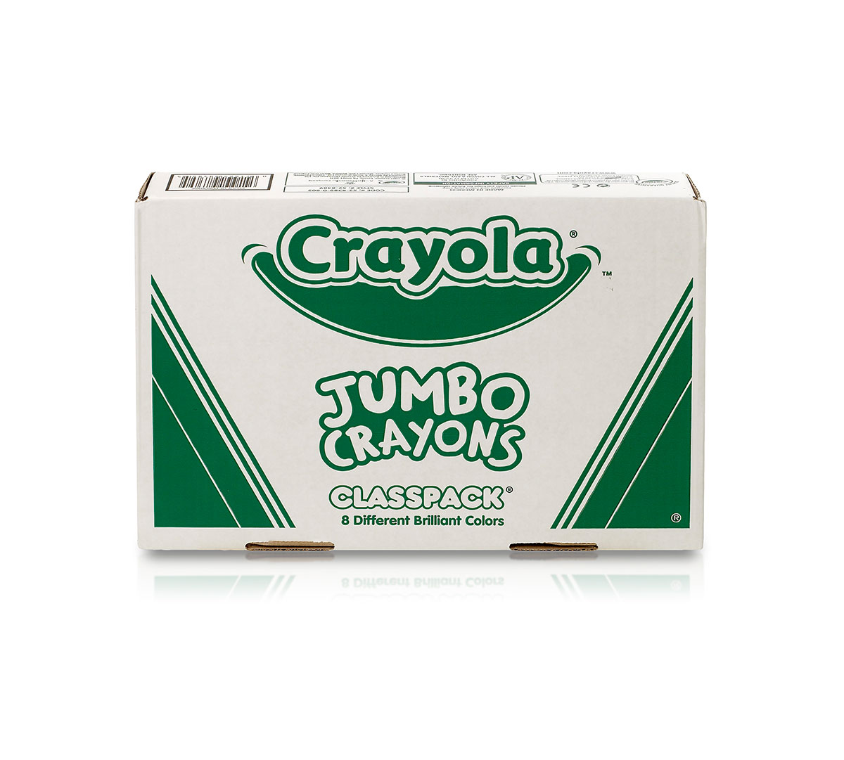 Crayola Jumbo Crayons 200 count  8 colors front view