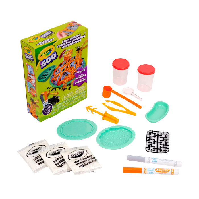 Goo Brain Surgeon PlaysetPackaging with contents