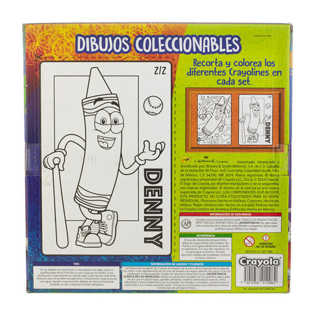 Kit de Arte Back view