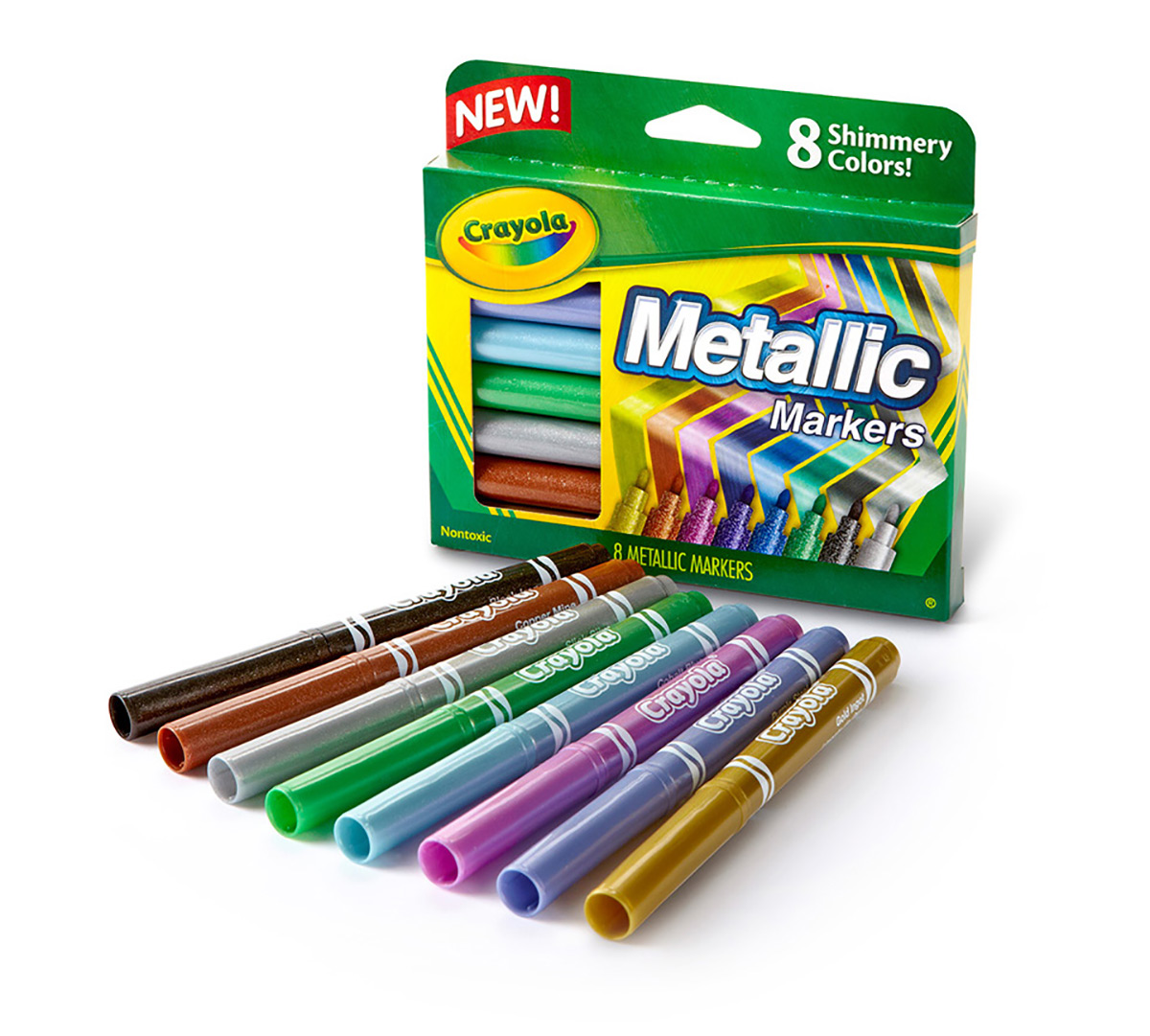 Metallic Markers  8 Count